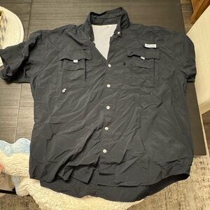 Columbia Men's Navy Button Down Shirt